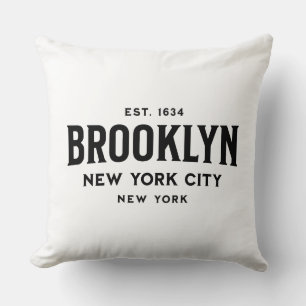 Brooklyn New York Cushion