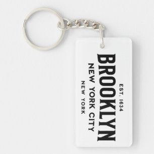Brooklyn New York Key Ring
