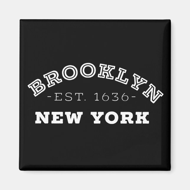 Brooklyn New York Magnet (Front)