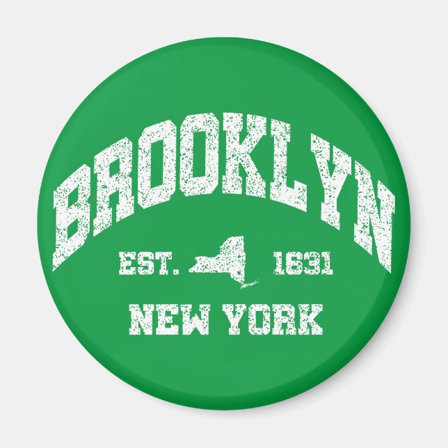 Brooklyn,New York Magnet (Front)