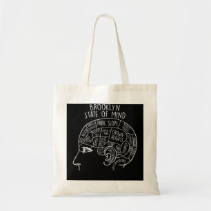 Brooklyn New York, Neighbourhoods  Tote Bag