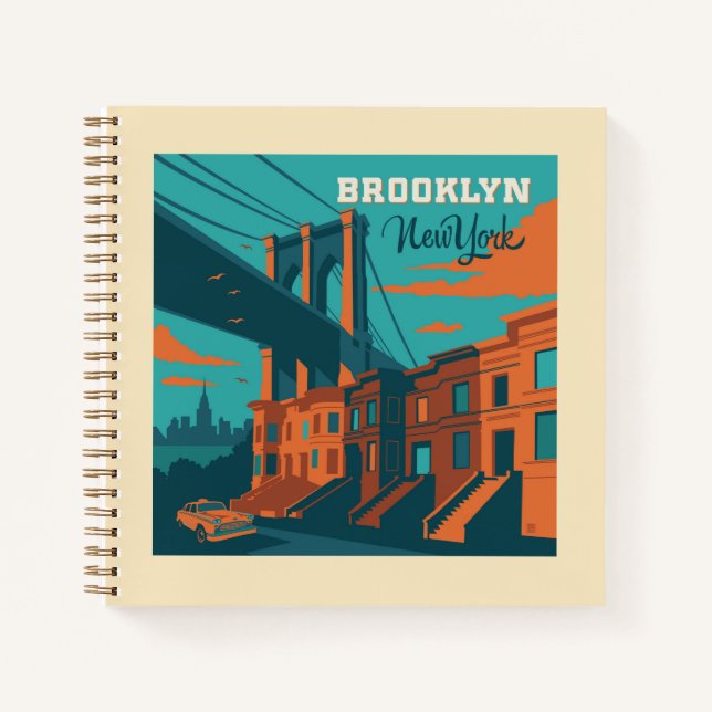 Brooklyn New York Notebook (Front)