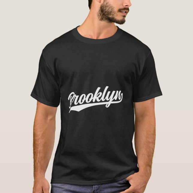 Brooklyn New York Ny 1970S Dark T-Shirt (Front)