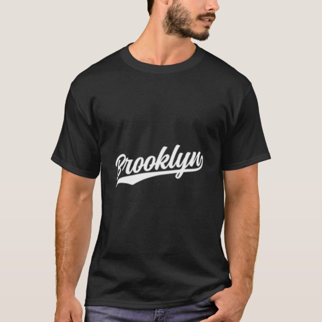 Brooklyn New York Ny 1970S Dark T-Shirt (Front)