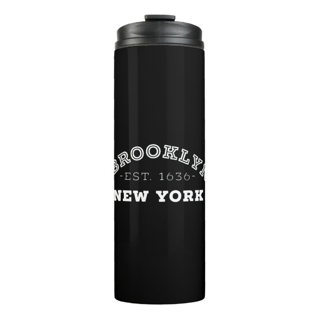 Brooklyn New York Thermal Tumbler (Front)