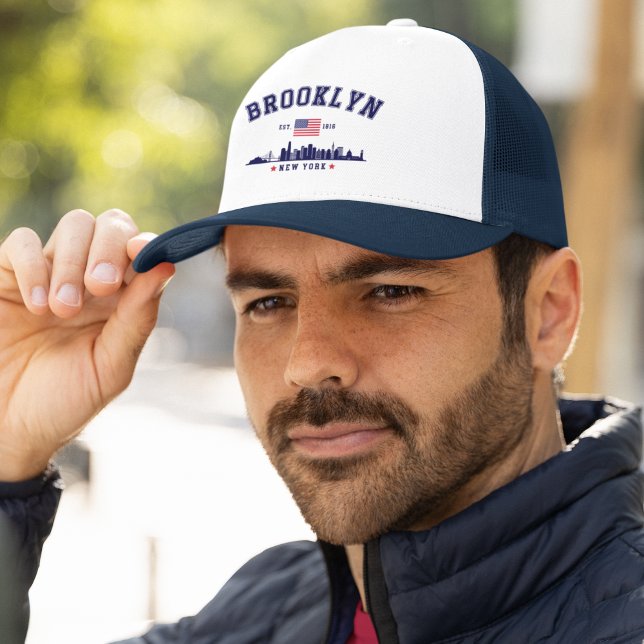 Brooklyn Ney York Vintage Trucker Hat (Creator Uploaded)
