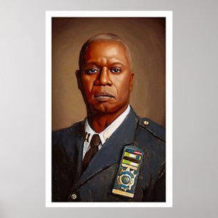 Brooklyn Nine Nine  Raymond Holt Portrait Print 