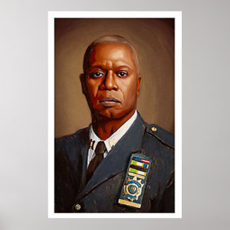 Brooklyn Nine Nine  Raymond Holt Portrait Print 