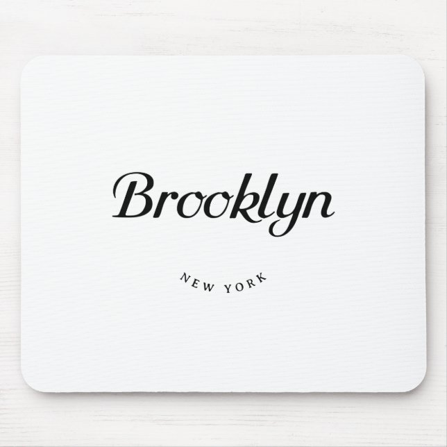 Brooklyn NY Mouse Mat (Front)