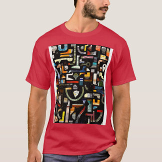 Brooklyn NY Subway Mosaic Art T-Shirt