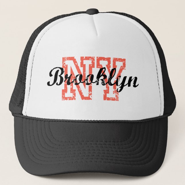 Brooklyn NY Trucker Hat (Front)