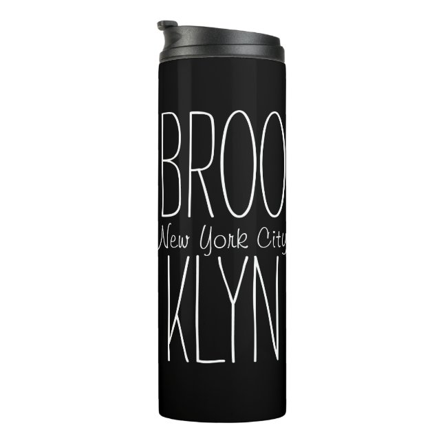 Brooklyn NYC Thermal Tumbler (Rotated Right)