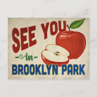 Brooklyn Park Minnesota Apple - Vintage Travel