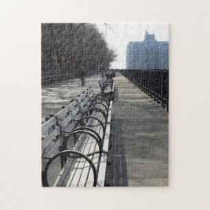 Brooklyn Promenade City Benches Puzzle
