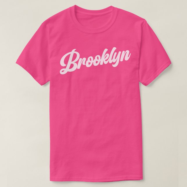 Brooklyn Retro Brooklyn Nets T-Shirt (Design Front)