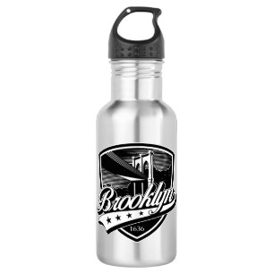 Brooklyn Shield with Swoosh Design 532 Ml Water Bottle