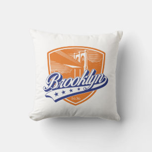 Brooklyn Shield with Swoosh Design Cushion