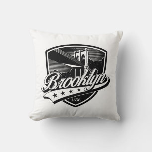 Brooklyn Shield with Swoosh Design Cushion