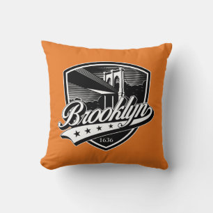 Brooklyn Shield with Swoosh Design Cushion