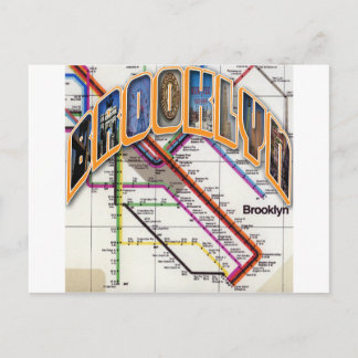 Brooklyn Shirt Postcard