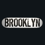 Brooklyn Skateboard Deck<br><div class="desc">Brooklyn Skateboard Deck by: PiratesofBrooklyn Brooklyn Monk Skateboard Deck From the "Kings County" Collection by: PiratesofBrooklyn 7 ply-North American Maple wood deck colour: White/Black **Order complete board** - includes Independant Trucks, Ricta Naturals wheels, Bullet bearings, grip tape, and mounting hardware. All images are © copyright Bradford Johansen and PiratesofBrooklyn. You...</div>