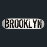 Brooklyn Skateboard Deck<br><div class="desc">Brooklyn Skateboard Deck by: PiratesofBrooklyn Brooklyn Monk Skateboard Deck From the "Kings County" Collection by: PiratesofBrooklyn 7 ply-North American Maple wood deck colour: White/Black **Order complete board** - includes Independant Trucks, Ricta Naturals wheels, Bullet bearings, grip tape, and mounting hardware. All images are © copyright Bradford Johansen and PiratesofBrooklyn. You...</div>