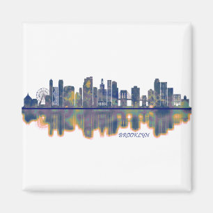Brooklyn Skyline Magnet