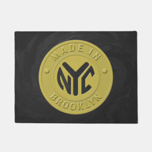 Brooklyn Subway Token Doormat