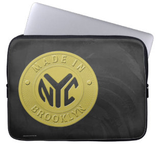 Brooklyn Subway Token Laptop Sleeve