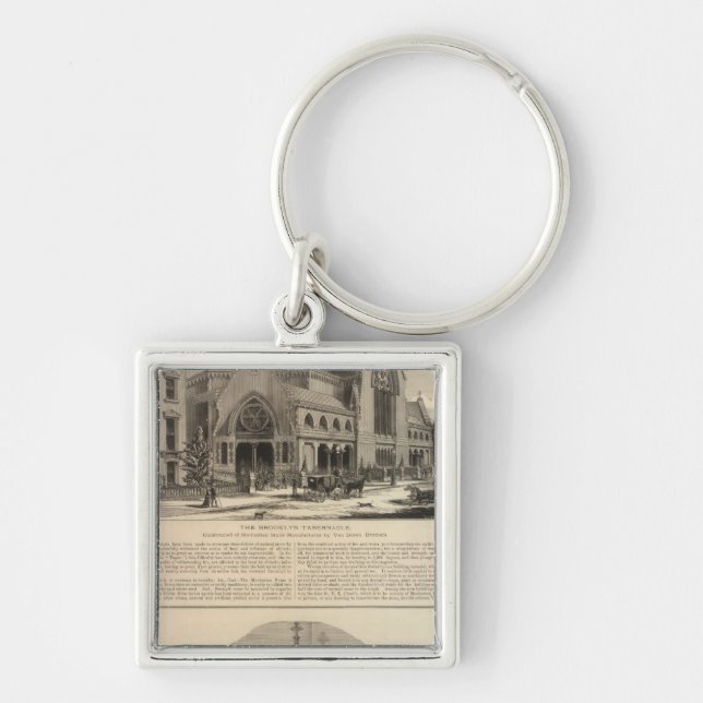 Brooklyn Tabernacle Great Organ Built Key Ring (Front)