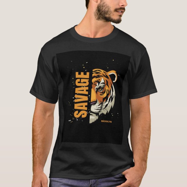 Brooklyn Tiger T-Shirt (Front)