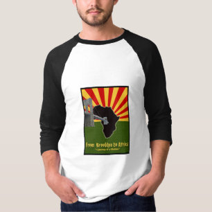 Brooklyn to Africa 3/4  SleeveRaglan T-Shirt