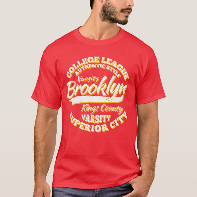 BROOKLYN vintage T-Shirt (Front)