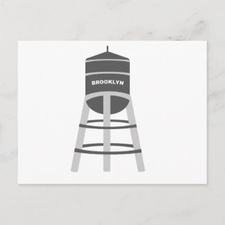 Brooklyn Water Tower Postcard