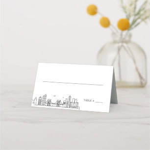 Brooklyn Wedding   Place Table Name Cards