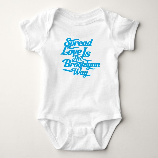 Brooklynn Love Baby Bodysuit (Front)