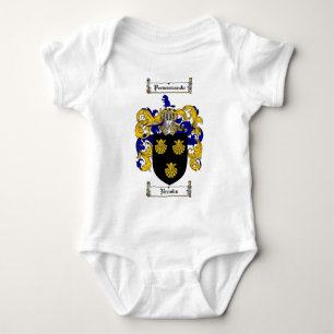 BROOKS FAMILY CREST - BROOKS COAT OF ARMS BABY BODYSUIT
