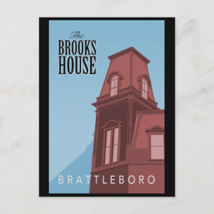 Brooks House Hotel Postcard