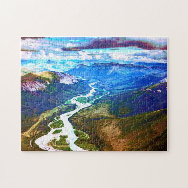 Brooks Mountain Range, Arctic Alaska Jigsaw Puzzle (Horizontal)