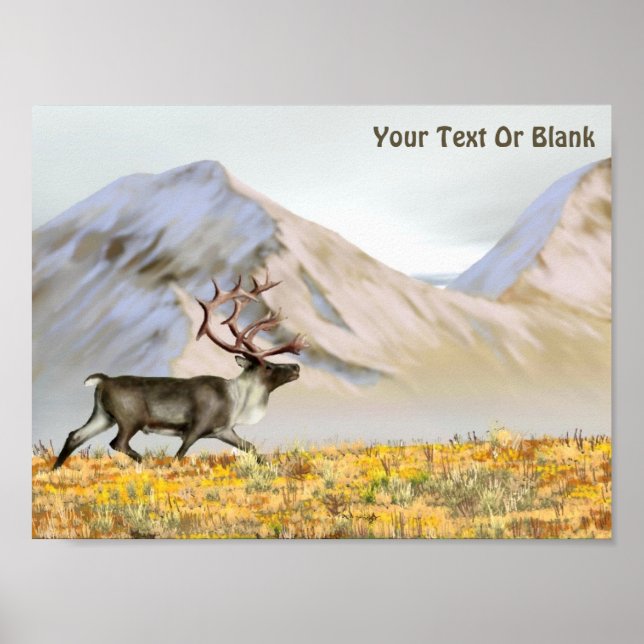 Brooks Range Caribou Poster (Front)