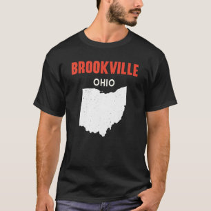 Brookville Ohio USA State America Travel Ohioan T-Shirt