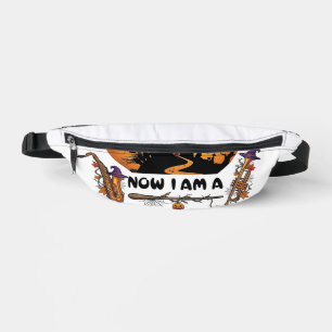 Broom Broke Band Director Halloween Haunted House Bum Bags