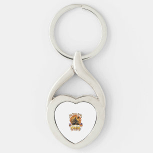 Broom Broke Cook Halloween Haunted House Cauldron Key Ring