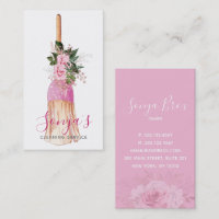 Broom Cleaning Service Floral Watercolor