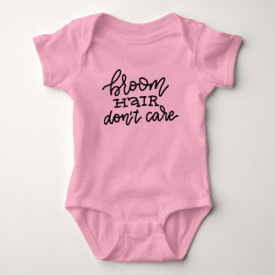 Broom Hair Don't Care Baby Bodysuit