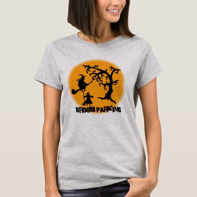 Broom Parking  T-Shirt (Front)