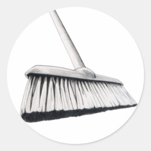 Broom Sticker