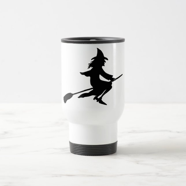 Broom Witch Travel Mug (Center)