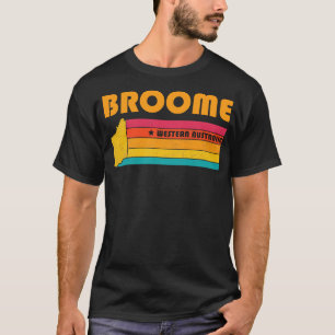 Broome Western Australia Vintage Distressed Souven T-Shirt