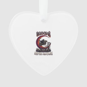Brooms Amateurs Grim Reaper Motorcycle Halloween R Ornament